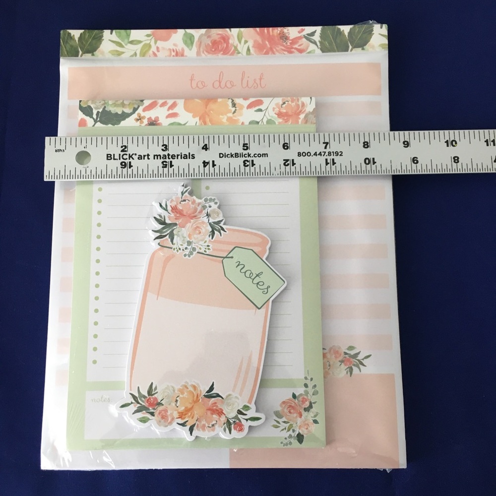 Floral Notepad 3pc. Set / Bundle - Picture 4 of 7
